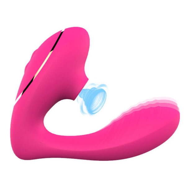 wearable sucking vibrator,sucking vibrator,wearable vibrator,g-spot clit stimulator,clitoral sucking vibrator