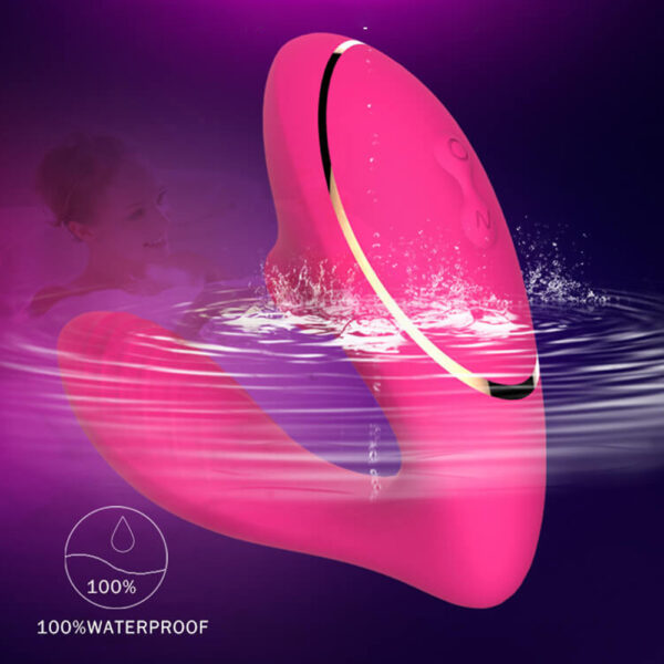 wearable sucking vibrator,sucking vibrator,wearable vibrator,g-spot clit stimulator,clitoral sucking vibrator