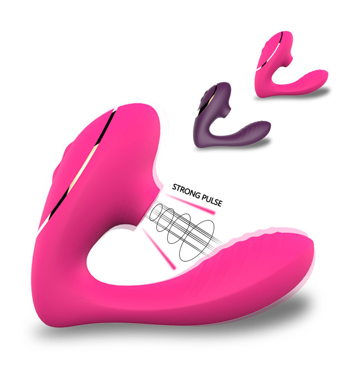 wearable sucking vibrator,sucking vibrator,wearable vibrator,g-spot clit stimulator,clitoral sucking vibrator