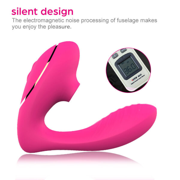 wearable sucking vibrator,sucking vibrator,wearable vibrator,g-spot clit stimulator,clitoral sucking vibrator