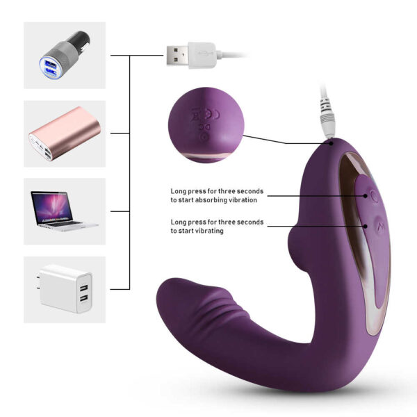 clit sucking vibrator,sucking vibrator,clit sucking toy, G-spot clit vibrator,clit sucker vibrator