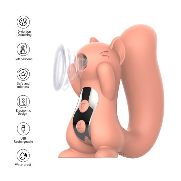 squirrel sucking clit vibrator,sucking vibrator sex toy ,women nipple stimulator,clit vibrator for female,best sucking clit vibrator