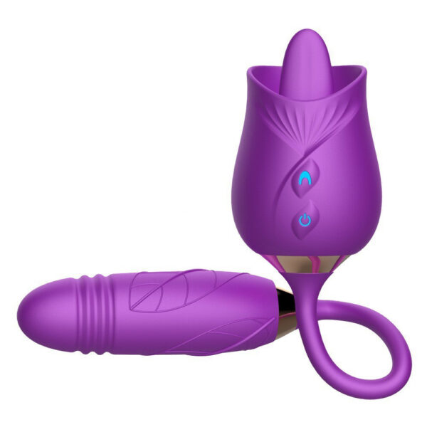 rose tongue vibrator,tongue vibrator,rose tongue toy,rose telescopic dildo,best tongue vibrator