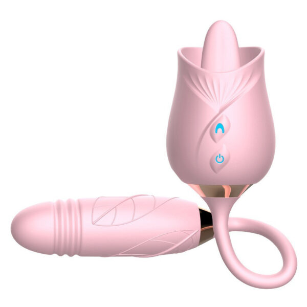 rose tongue vibrator,tongue vibrator,rose tongue toy,rose telescopic dildo,best tongue vibrator