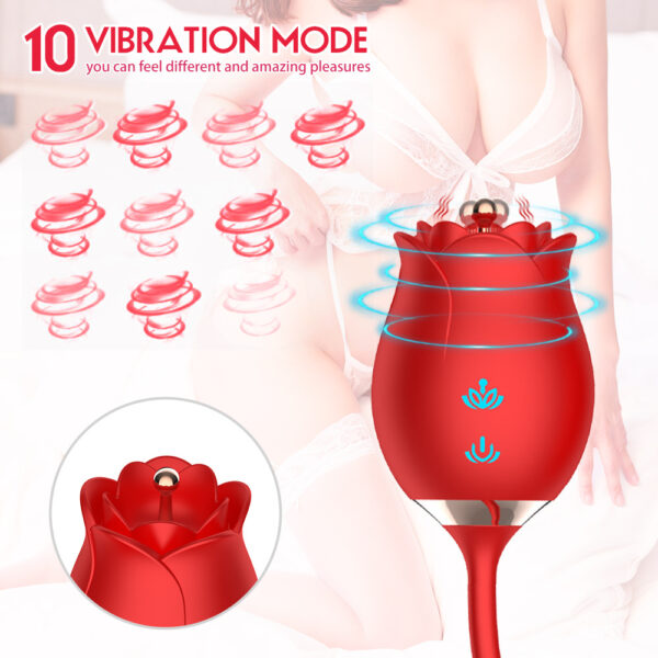 Rose 7.0 vibrator,nipple tease stimulator,clitoral dildo vibrator,best nipple vibrator,nipple vibrator for women