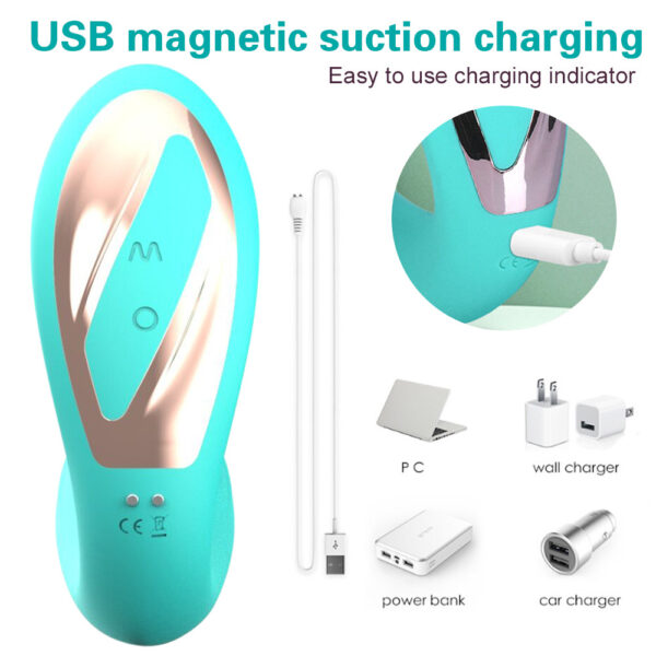 wearable Masturbator,Dual-point stimulation vibrator,female masturbator,tongue-licking vibrator,tapping vibrator