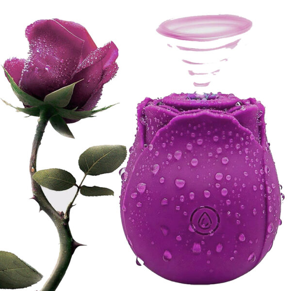 rose toy vibrator,rose toy,rose vibrator,rose suction,clit sucker stimulator,rose clit vibrator