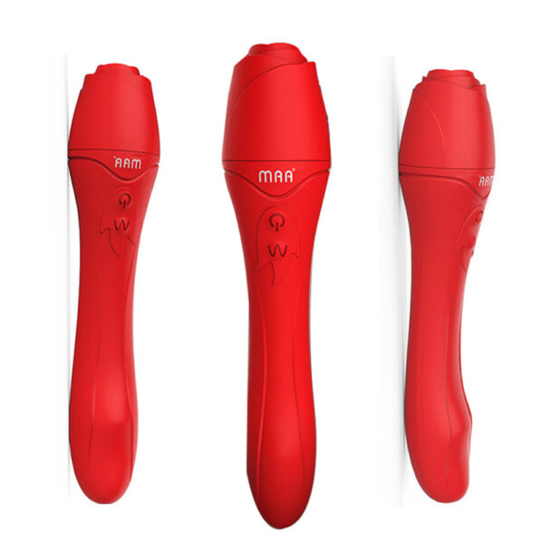 rose heating toy,heating rose Vibrator,heating rose toy,heating massage vibrator,rose heating