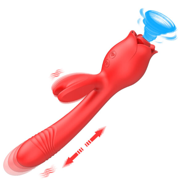 rose sucking toy,sucking toy,rose sucking vibrator,best sucking toy,rose sucking telescopic vibrating