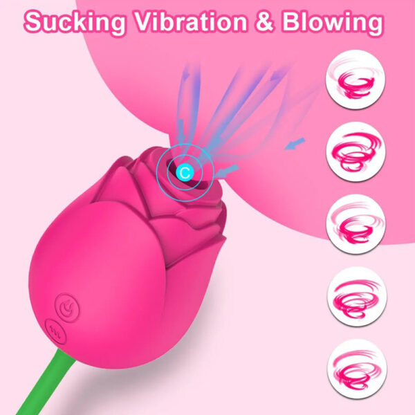 rose sucking toy,sucking toy,rose sucking vibrator, rose vibrating egg,rose sucking vibrating egg