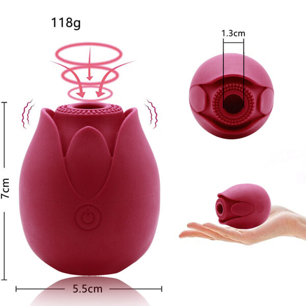 rose sucking toy,sucking toy,rose suction,clitoral suction,clit vibrator