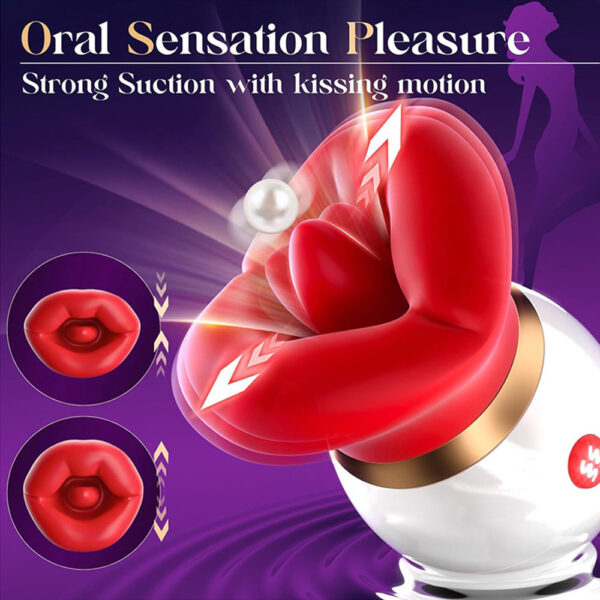 tongue licking toy,rose tongue licking toy,mouth suction vibrator,licking toy,best tongue vibrator