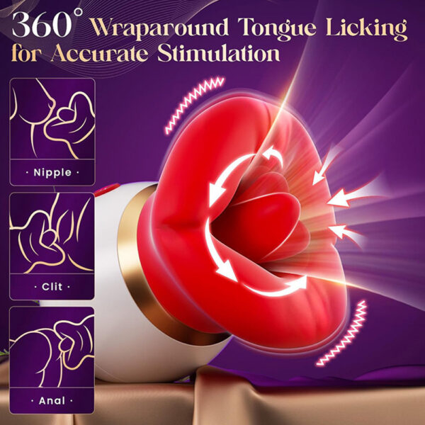 tongue licking toy,rose tongue licking toy,mouth suction vibrator,licking toy,best tongue vibrator