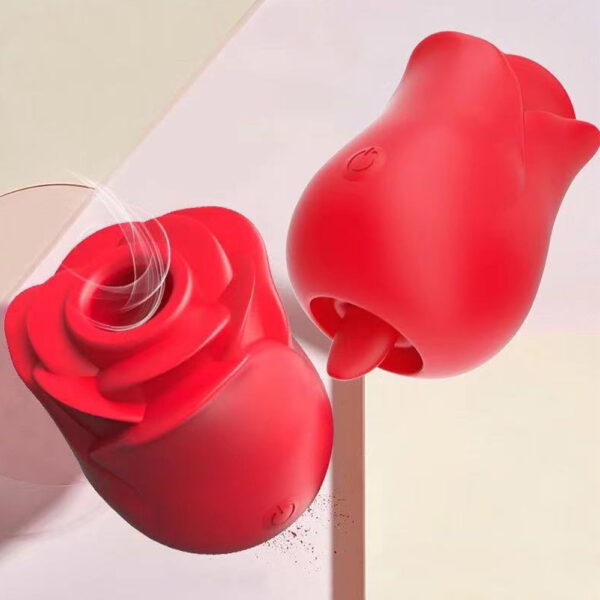 rose toy,clitoral vibrator,rose toy with tongue,clitoral vibrator,tongue vibrator