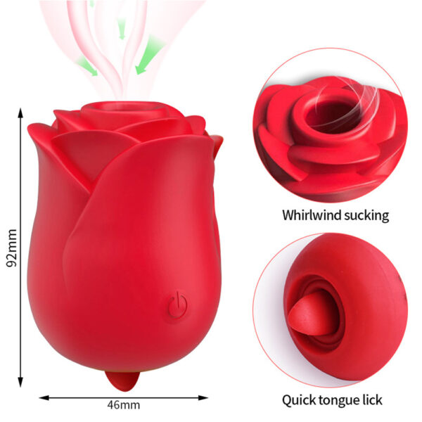 rose toy,clitoral vibrator,rose toy with tongue,clitoral vibrator,tongue vibrator