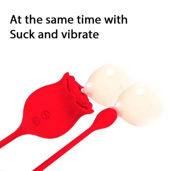 clit sucking vibrator,rose toy,rose clit sucking,clit sucking,rose with bullet,sucking vibrator