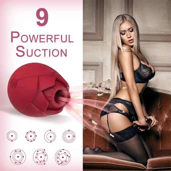 rose suction vibrator,rose suction,suction vibrator,best suction toy,best rose suction