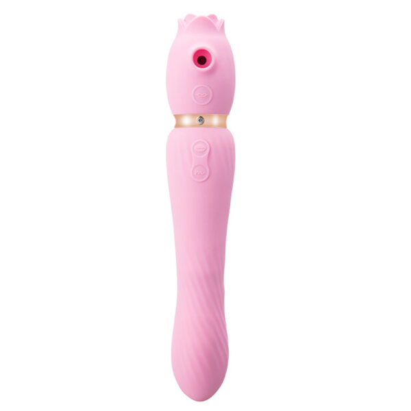 rose sucking vibrator,sucking vibrator,rose vibrator toy,warming swing wand,3-In-1 rose toy