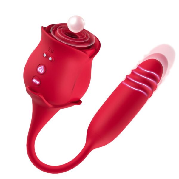 rose clit sucker,clit sucker,rose sucking,thrusting vibrator,best rose toy