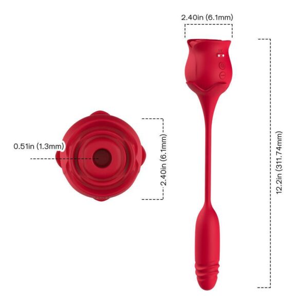 rose clit sucker,clit sucker,rose sucking,thrusting vibrator,best rose toy