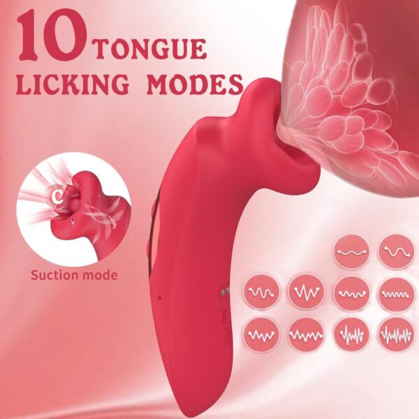 clitoral sucking vibrator,sucking vibrator,clitoral vibrator,tongue licking vibrator,best clitoral vibrator