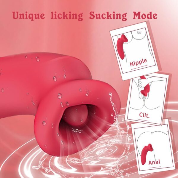 clitoral sucking vibrator,sucking vibrator,clitoral vibrator,tongue licking vibrator,best clitoral vibrator