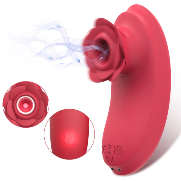 rose clitoral suction,clitoral suction,clitoral suction vibrator,boisture blow vibrator,rose clitoral vibrator