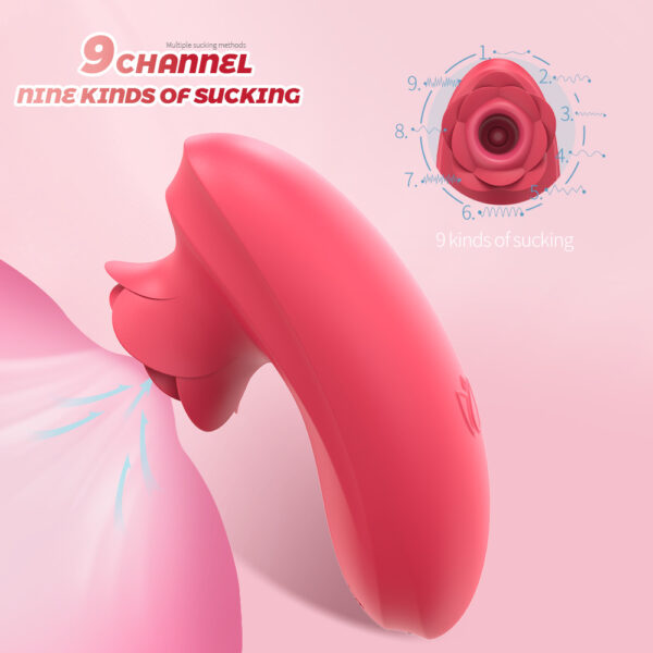 rose clitoral suction,clitoral suction,clitoral suction vibrator,boisture blow vibrator,rose clitoral vibrator