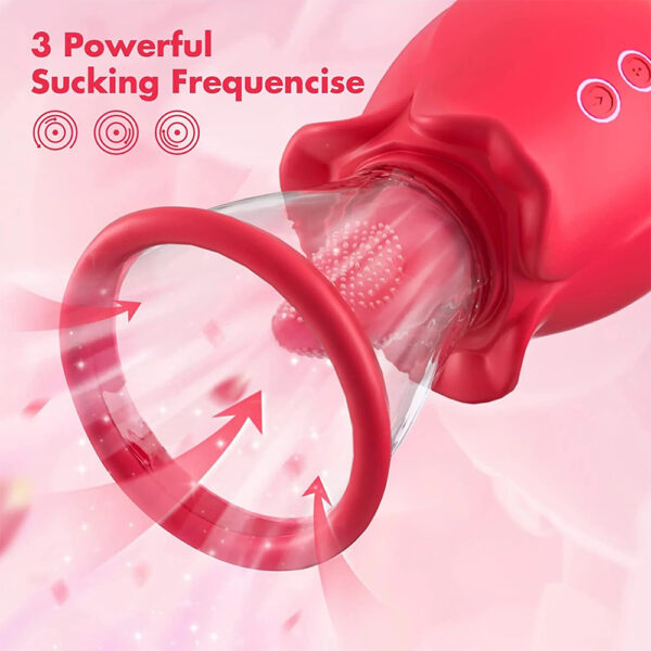 licking tongue vibrator,best tongue vibrator,rose tongue vibrator,rose suction cup,rose vibrator