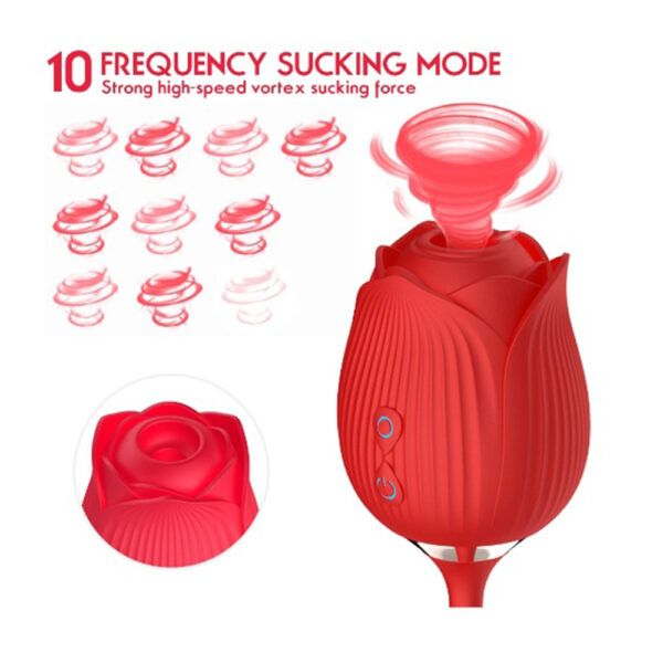 rose sucking toy,sucking toy,rose sucking vibrator,rose toy,rose vibration dildo