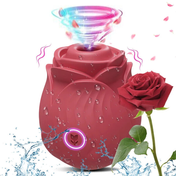 rose suction toy,suction toy,suction vibrator,clitoral stimulator,clitoral vibrator,best suction toy