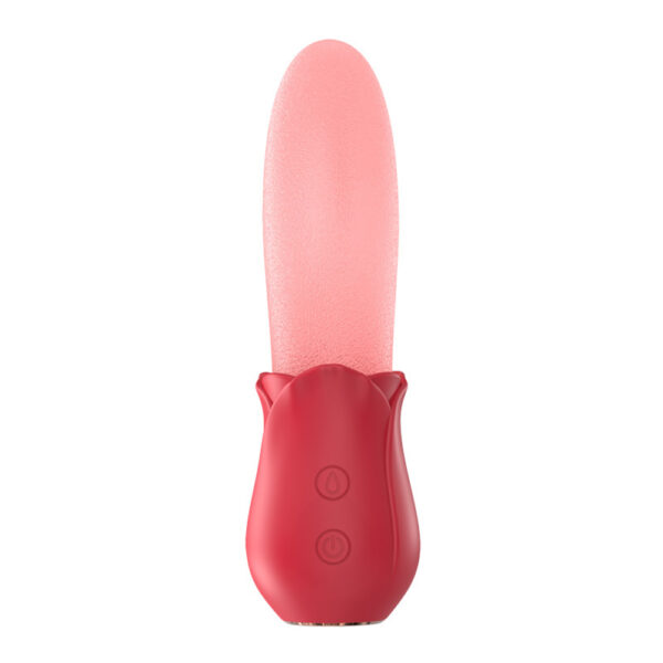 tongue licking vibrator,licking vibrator,rose tongue toy,rose tongue vibrator,tongue rose toy