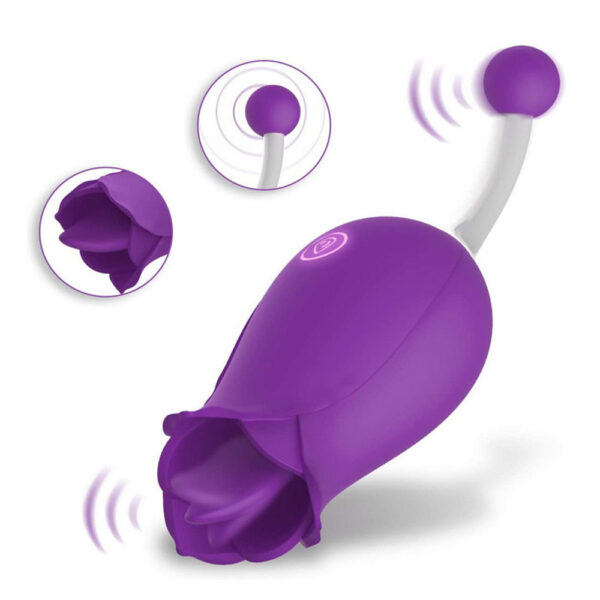 rose tongue stimulator,tongue stimulator,rose tongue vibrator,tongue vibrator,rose with vibrating bead