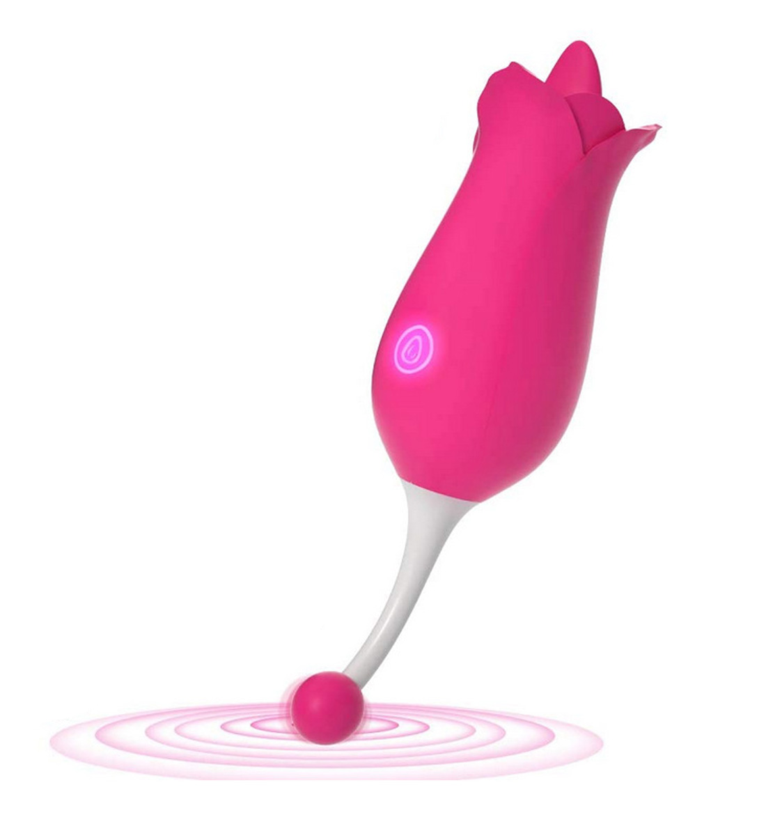 rose tongue stimulator,tongue stimulator,rose tongue vibrator,tongue vibrator,rose with vibrating bead