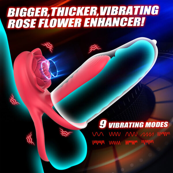 vibrating cock ring,cock ring,rose cock ring,rose clit stimulator,best cock ring