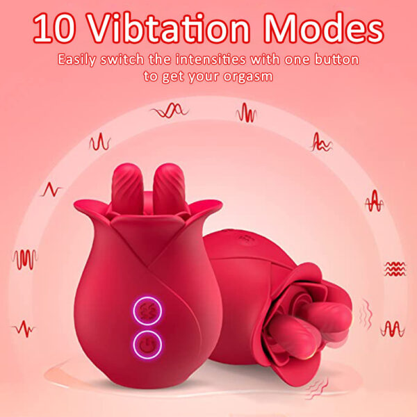 rose tongue vibrator,rose double tongue,tongue vibrator,romeo tongue vibrator,rose tongue toy