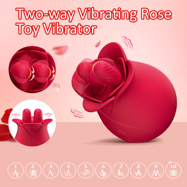 rose tongue vibrator,rose double tongue,tongue vibrator,romeo tongue vibrator,rose tongue toy