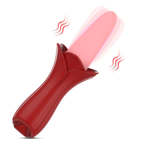 rose tongue vibrator,clitoral stimulator,tongue clitoral vibrator,rose tongue stimulator,rose tongue wand