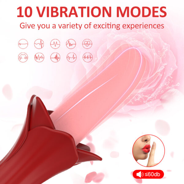 rose tongue vibrator,clitoral stimulator,tongue clitoral vibrator,rose tongue stimulator,rose tongue wand