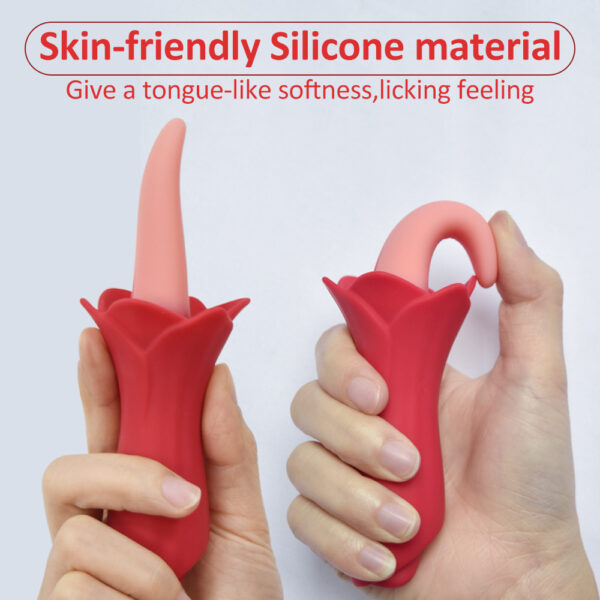 rose tongue vibrator,clitoral stimulator,tongue clitoral vibrator,rose tongue stimulator,rose tongue wand