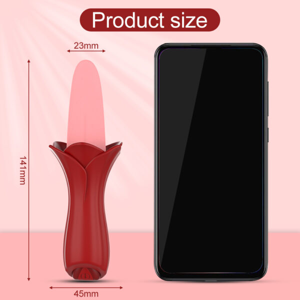 rose tongue vibrator,clitoral stimulator,tongue clitoral vibrator,rose tongue stimulator,rose tongue wand