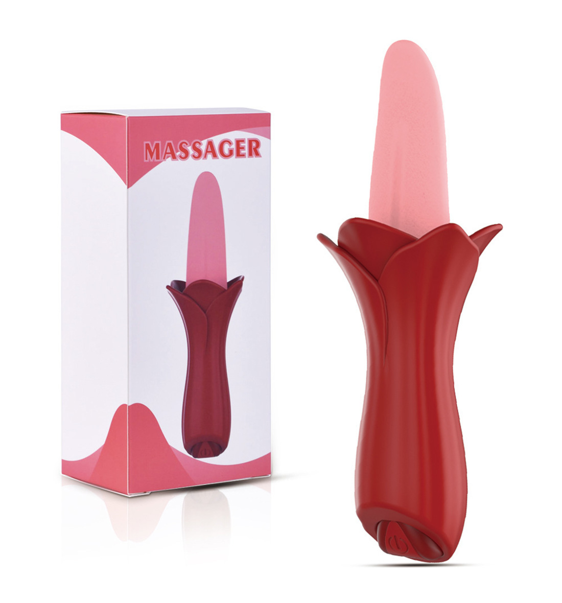 rose tongue vibrator,clitoral stimulator,tongue clitoral vibrator,rose tongue stimulator,rose tongue wand