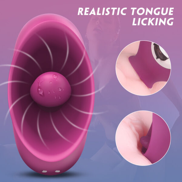 tongue licking vibrator,clitoral stimulator,tongue vibrator,tongue clitoral toy,rose tongue vibrator