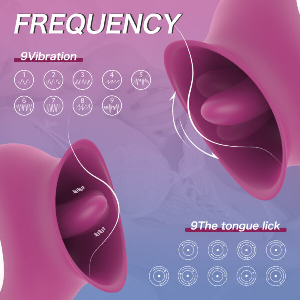 tongue licking vibrator,clitoral stimulator,tongue vibrator,tongue clitoral toy,rose tongue vibrator