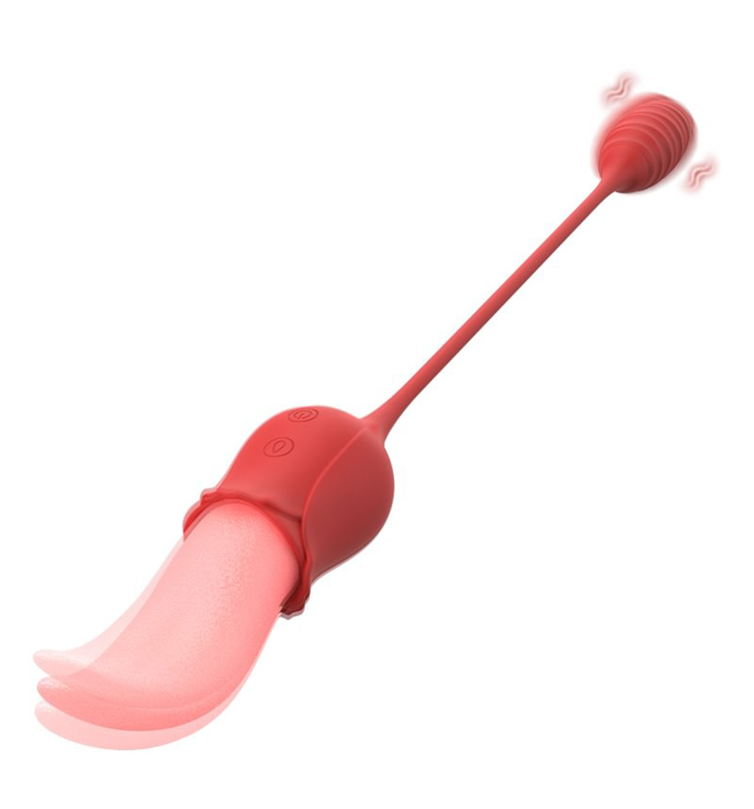 tongue licking vibrator,licking vibrator,rose tongue vibrator,rose licking vibrator,rose tongue with vibrating egg