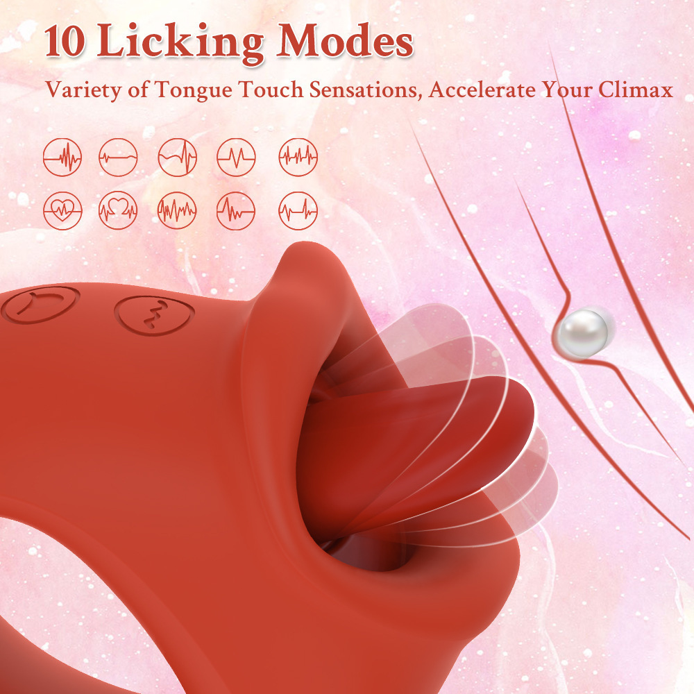 mouth tongue vibrator,tongue vibrator,rose tongue vibrator,clit stimulator,clit tongue stimulator