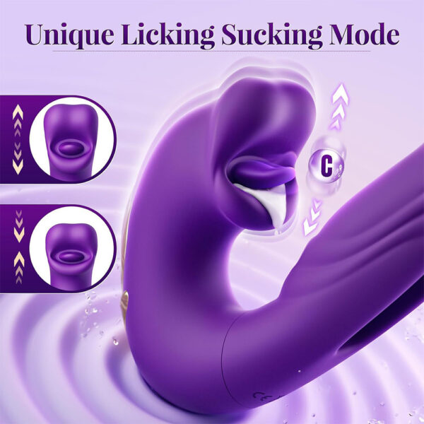 flapping clit vibrator,tongue clit vibrator,tongue with dildo,flapping vibrator,tongue licking vibrator