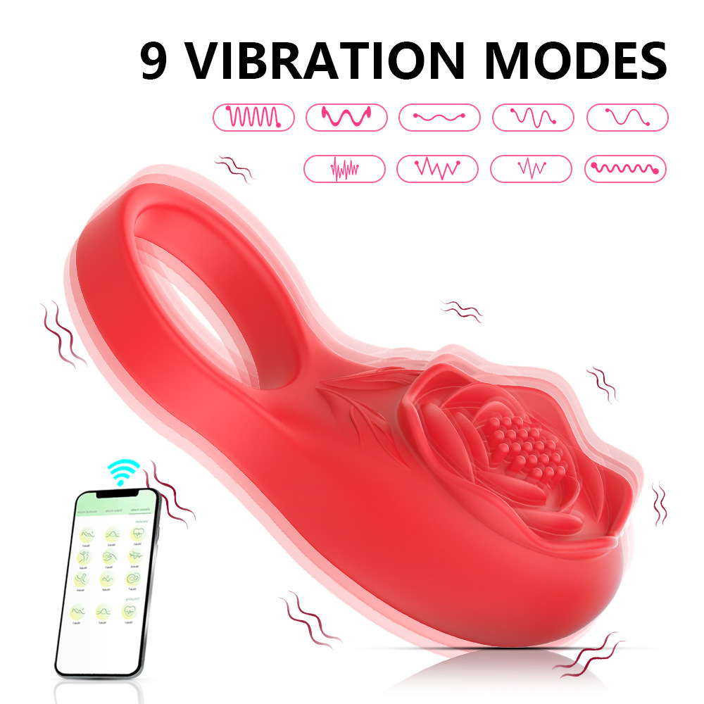 vibrating cock ring,cock ring,ring with clit stimulator,rose cock ring,cock ring for men