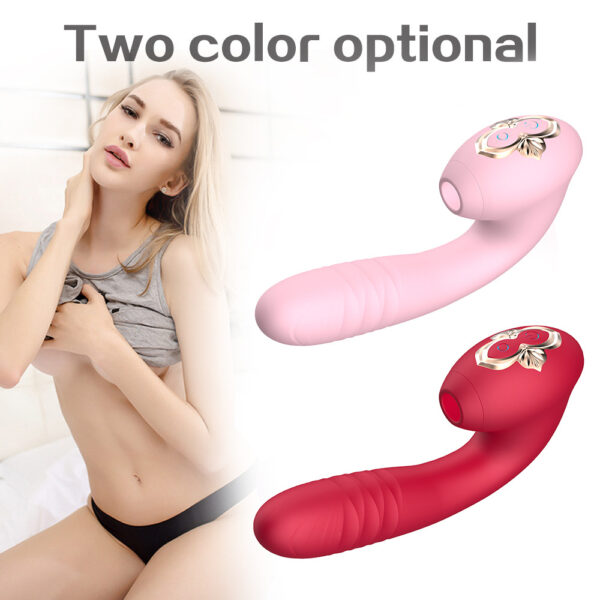 clit sucking vibrator,g-spot thrusting dildo,g-spot vibrator,sucking vibrator,clit sucker vibrator,clitoral sucking