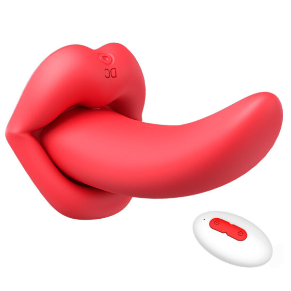 mouth tongue vibrator,tongue vibrator,clit licking toy,clit licking vibrator,tongue clit stimulator